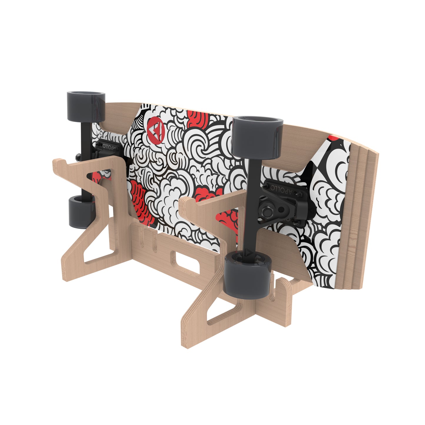 Skateboard and Longboard Workbench - Fits any size board