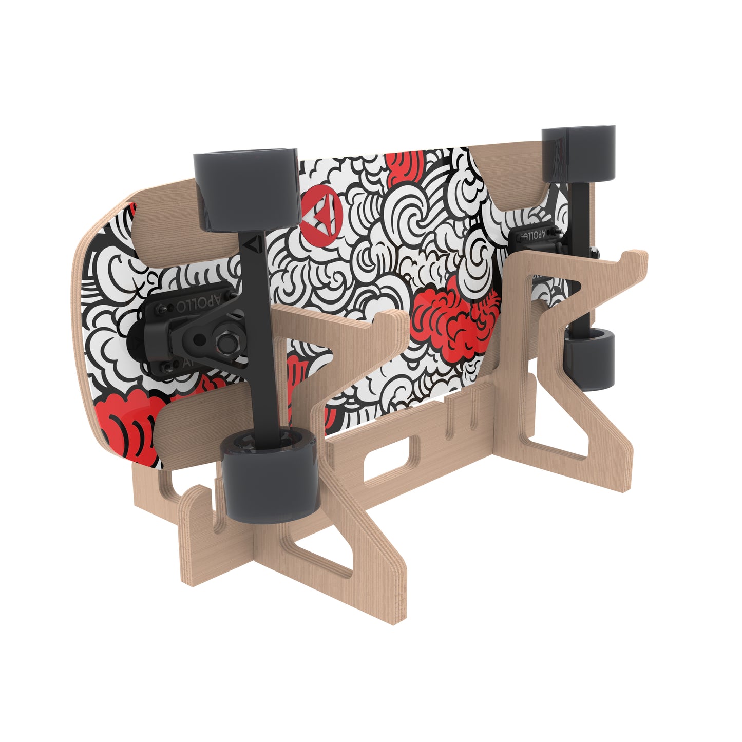 Skateboard and Longboard Workbench - Fits any size board