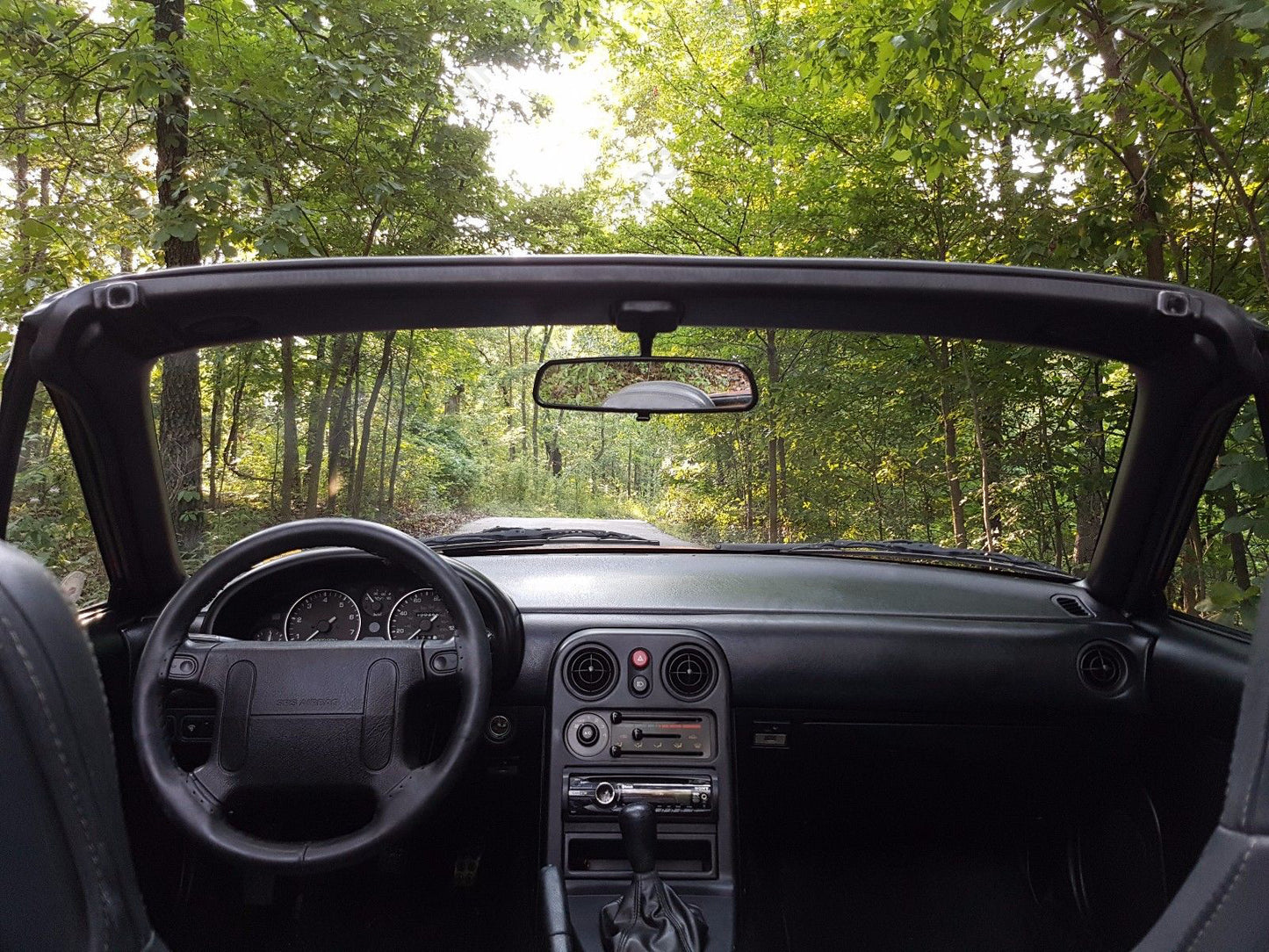 Mazda Miata '90-'05 Visor Delete Set