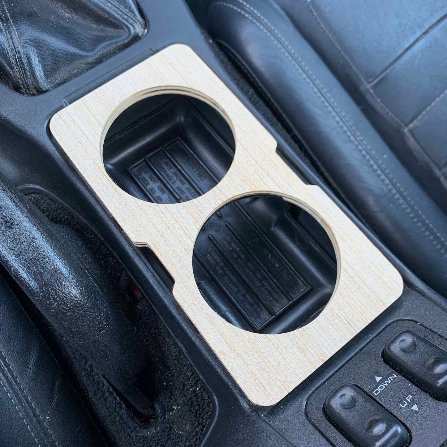 Mazda Miata '90-'97 Wood Cupholder Center Console