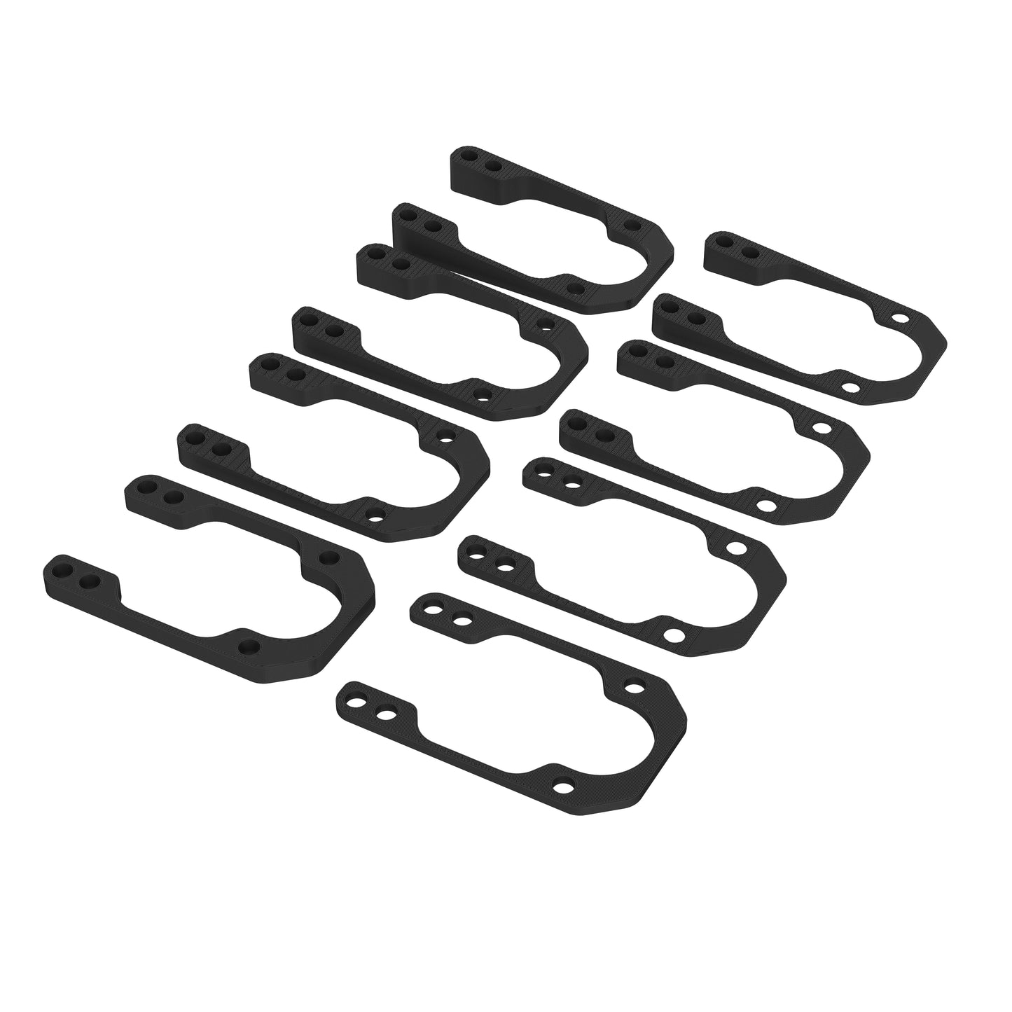 Longboard Dropthrough Angled Risers