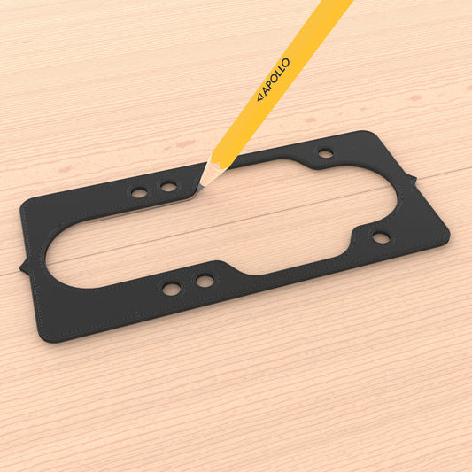 Skateboard / Longboard Cutting Template | Apollo