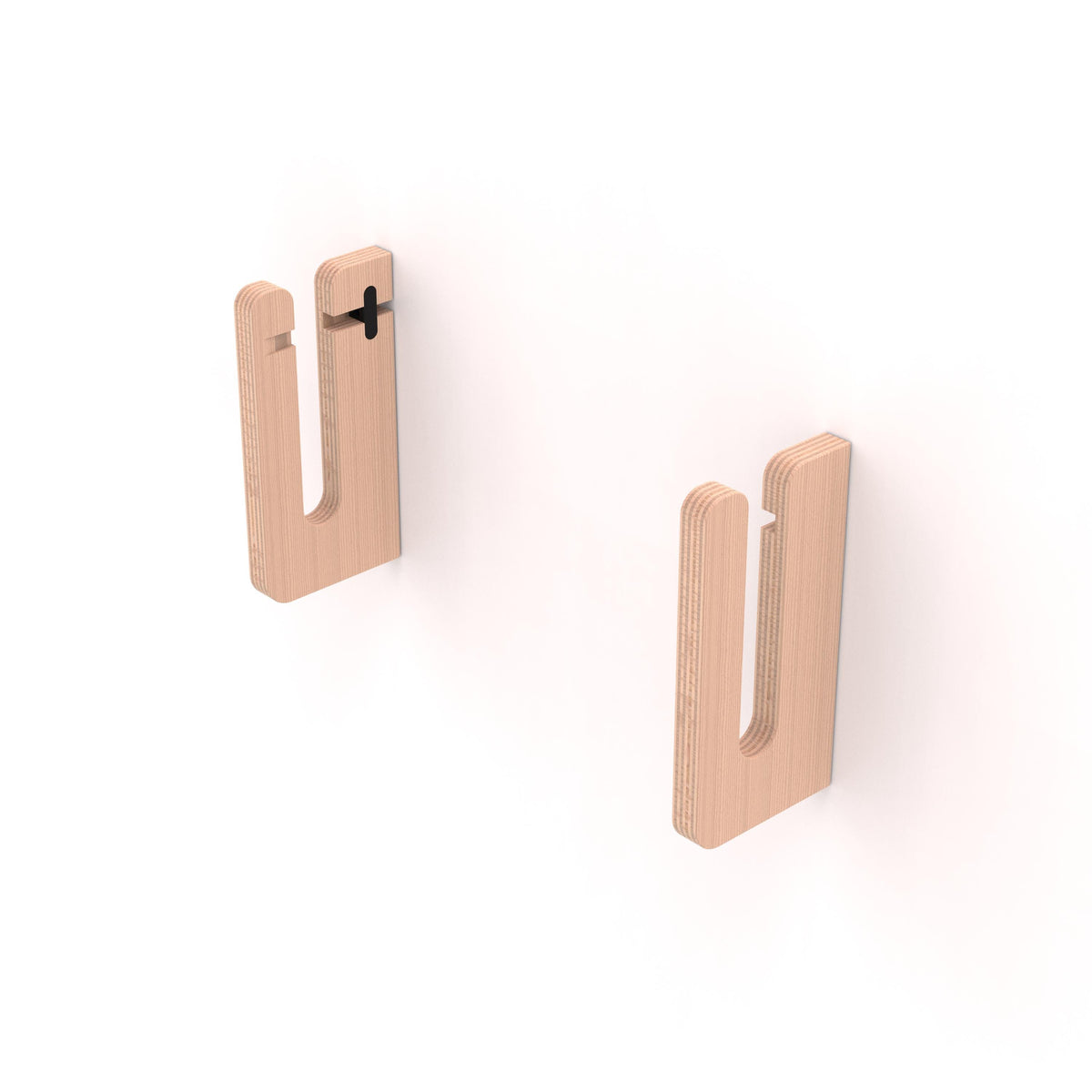 Baltic birch horizontal hanger V2 detail