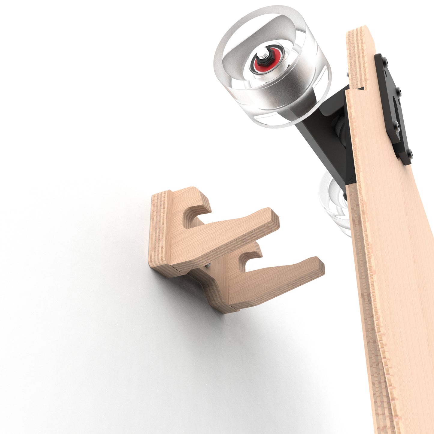 Skateboard / Longboard Wall Mount - Multi Hanger